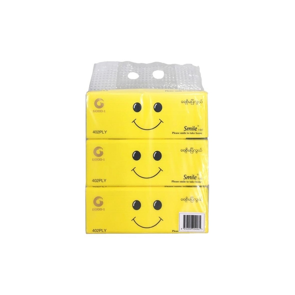 Smile Facial Tissue (3 Pcs)