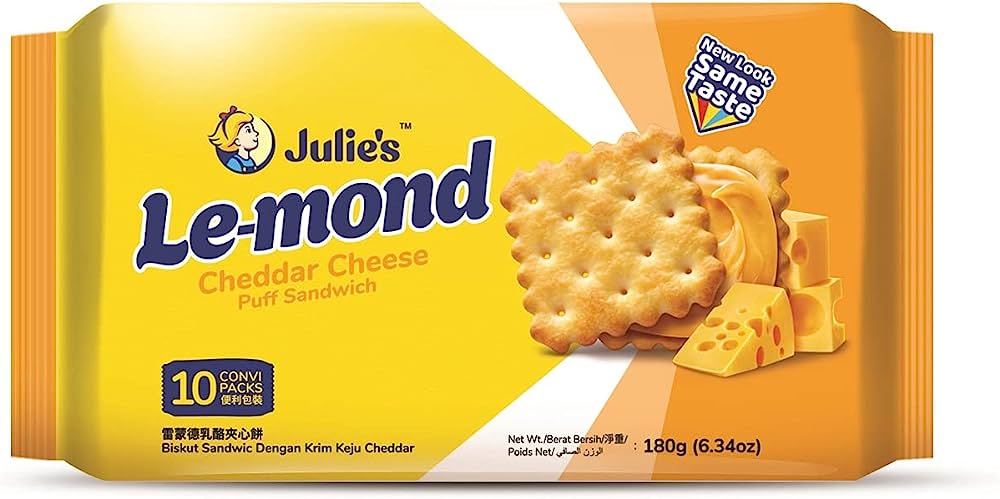 Julie's Lemon Chedder Cheese Sandwich (180g)
