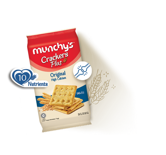 Munchy's Crackers Plus Original