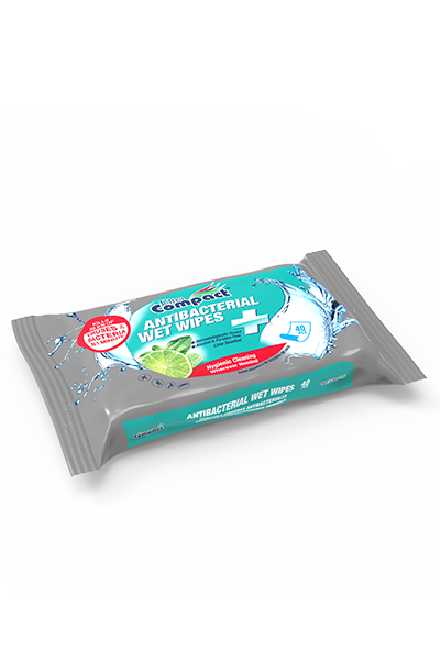 Ultra Compact Antibacterial Wet Wipes (40 pcs)