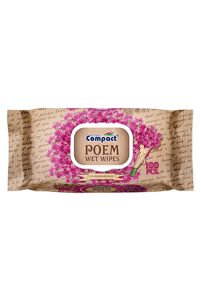 Ultra Compact Poem Italian Bougairvillea Wet Wipes(100Pcs)
