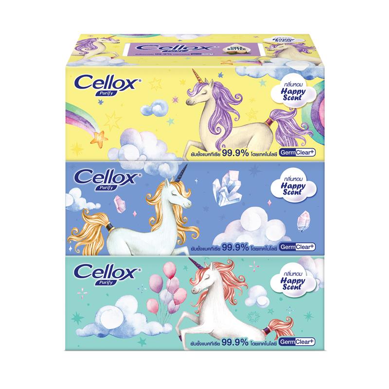 Cellox Purify Sweet Fancy Facial Tissue ( 150sheet)