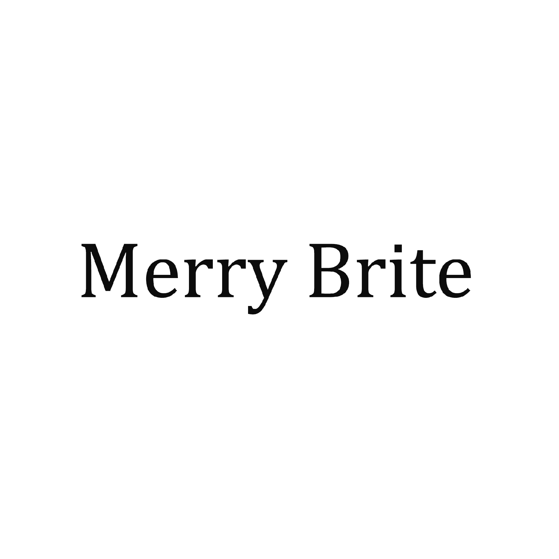 Product Brand: Merry Brite