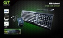 Green Technology - USB Keyboard & Mouse Combo GTKB-812M+GTM-697
