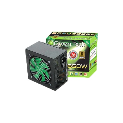 [HMGT650WPSGTPS650] Green Technology - 650W Power Supply GTPS-650 ATX