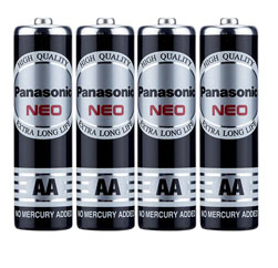 [HMOEBTAA1.5V4PCS] PANASONIC BATTERIES-AA ( 4 Pcs )