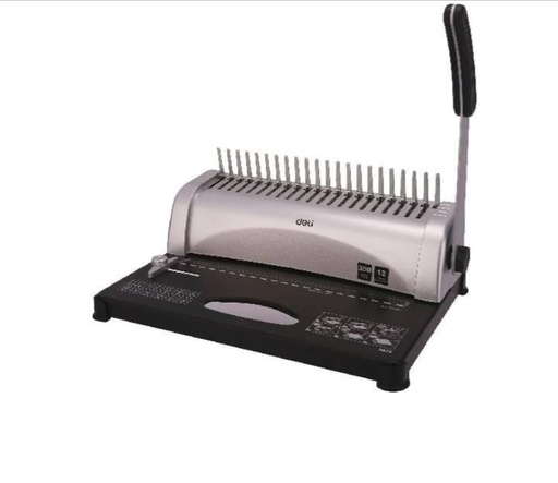 [HMOEPCBMDLE3870] Deli E3870 Plastic Comb Binding Machine
