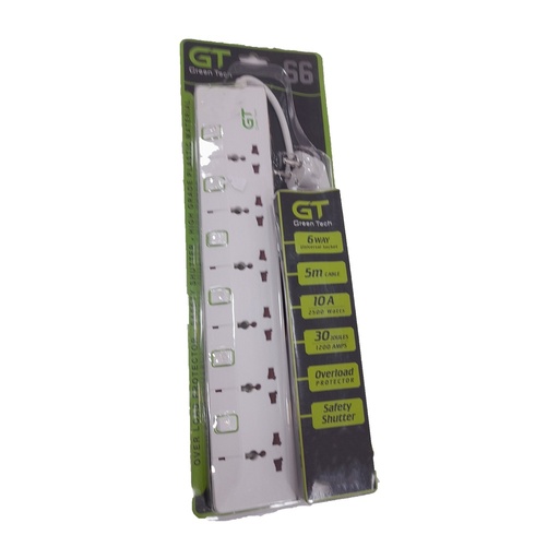 [HMGTSPGTSS6] Green Technology - Surge Protector GTS-S6