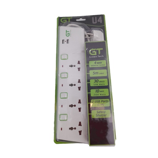 [HMGTSPGTSU4] Green Technology - Surge Protector GTS-U4