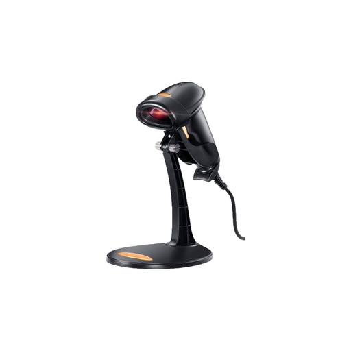 [HMGTUALBSWSGTBSM3200AT] Green Technology - USB Wired Automatic Laser Barcode Scanner with Stand GTBS-M3200AT