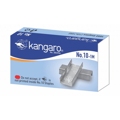 [HMDNPAKNSTNO10] Kangaro Staples No.10