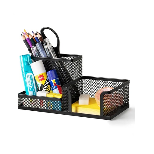 [HMDNPDODLE9175] Deli Multifunctional Mesh Pen Holder And Organizer For Desk ( E9175)