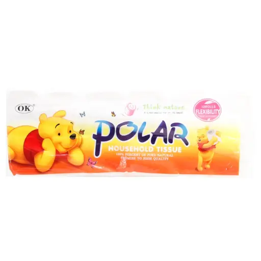 [HMFMTRWCPLOG12] Polar Tissue Roll Without Core (Orange)
