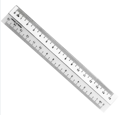 [HMWNCRLTW] Ruler (Taiwan)12 Inches Plastic