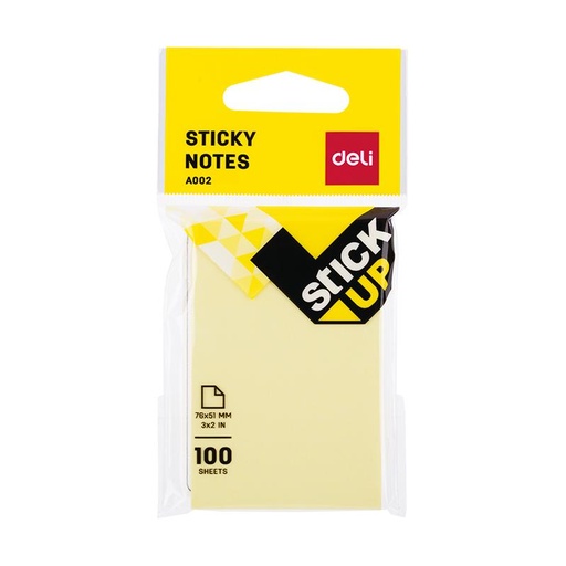 [HMBNPSNCH332INHC] Deli Sticky Note (3x2Inc) China