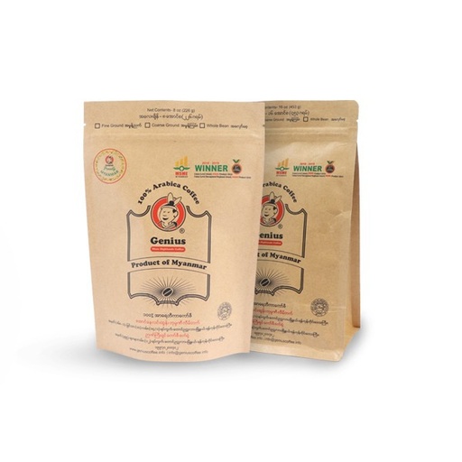 [HMPTCPGNCG226G] Genius Coffee Powder ( Coarse Ground )226g