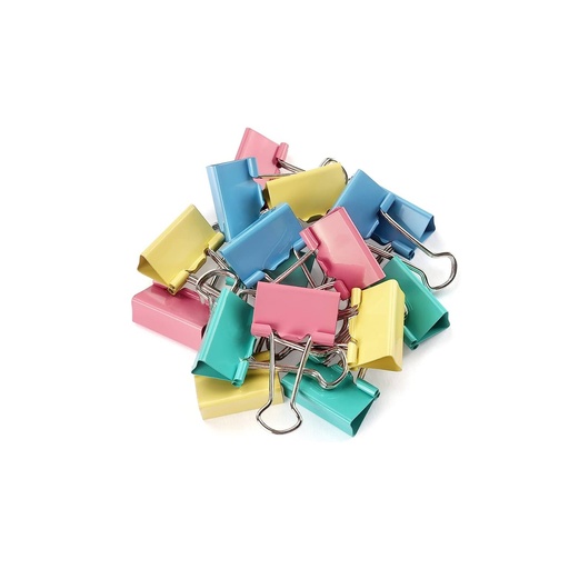 [HMDNPBCACCH25MM] Binder Clip (Assorted Color) China 25mm