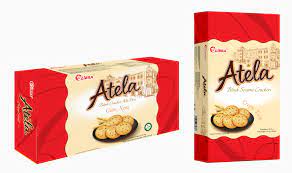 [HMPTCKATBSS150G] Atela Black Sesame Cracker (150g)
