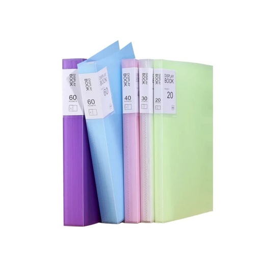 [HMFNSCDP20PO] Display Book (China) 20Pockets