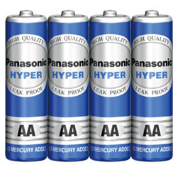[HMBTPNS-R6UT-4S-AA] PANASONIC BATTERIES-AA-HYPER 