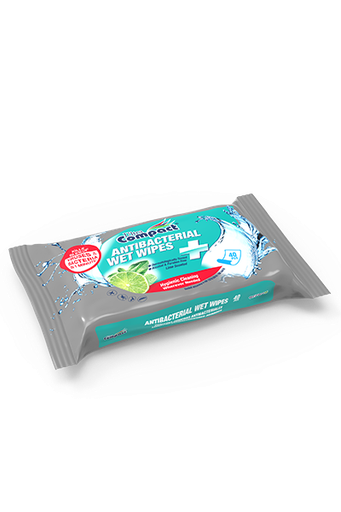 Ultra Compact Antibacterial Wet Wipes (40 pcs)