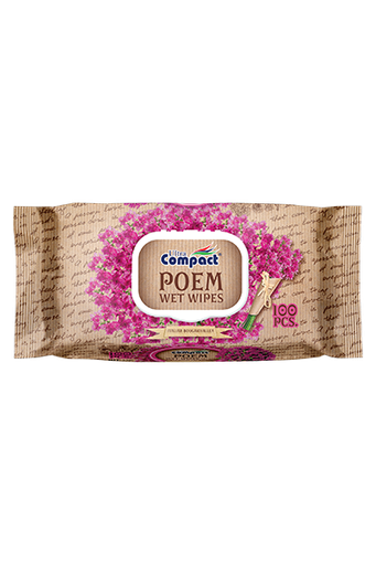 Ultra Compact Poem Italian Bougairvillea Wet Wipes(100Pcs)
