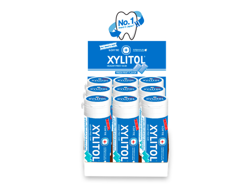[HMPHYMTLXGFM26G] LOTTE XYLITOL GUM FRESH MINT FLAVOR (26.1g)