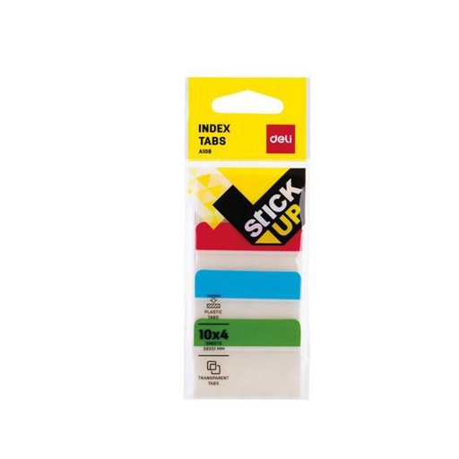 [HMBNPFTDL50x12MMEA10802] Deli Film Index Tabs (38x51 mm) EA10802