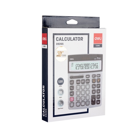 [HMOECLDLE39265] Deli-E39265 Desktop Calculator (16 Digits)