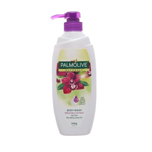 [HMPHBWPLIS500ML] Palmolive Body Wash Irresistible Softness Orchid (500ml)