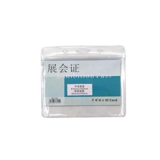 [HMPNPNCBLSPNOZ108] Name Badge Holder (No.Z108) Landscape