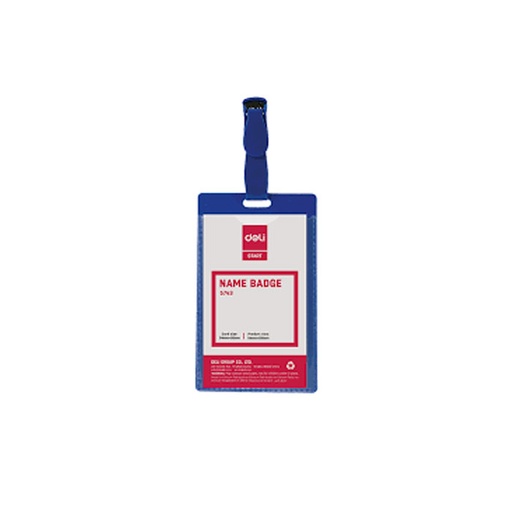 [HMPNPNCHDL5743] Name Badge Holder(Deli-5743)