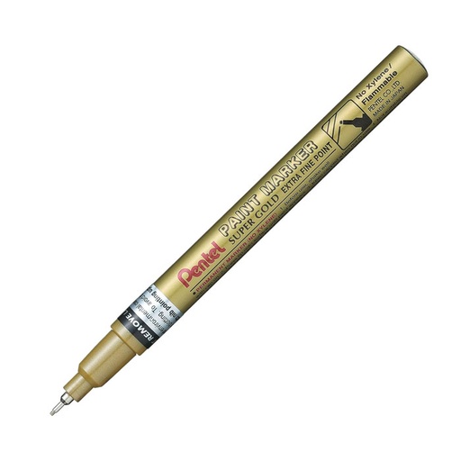 [HMWNCPMPTSGLEFP] Pentel Paint Marker Super Gold Extra Fine Point