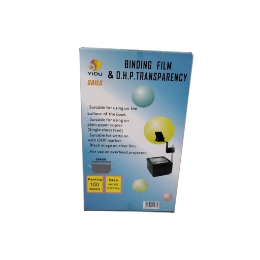 [HMPNLSLBFCHA4100M] SAILS Binding Film (China) A4 100mic