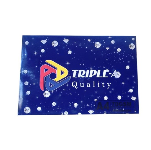 [HMPNLCPTPAA470G] TRIPLE-A Copier Paper A4 70g