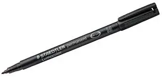 [HMPNPSTPM348B] Steadtler Permanent Marker (duo 348) Black