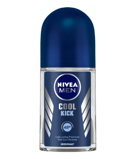 [HMPHGNVCK50ML] NIVEA MEN COOL KICK DEO ROLL ON 50ml