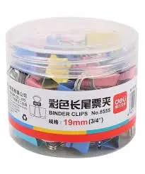 [HMFNSCBC19MMCL] China Binder Clip (Assorted Color) 19mm