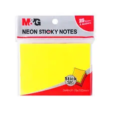 [HMBNPM&GCSTKN3X3] M&G Coloured Sticky Note (3"x3")