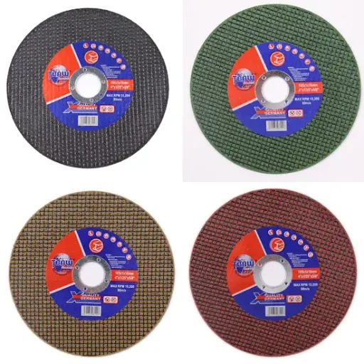 4" Fiber Reinforced Resin Cut off Wheel Stainless Steel Metal Cutting Disc