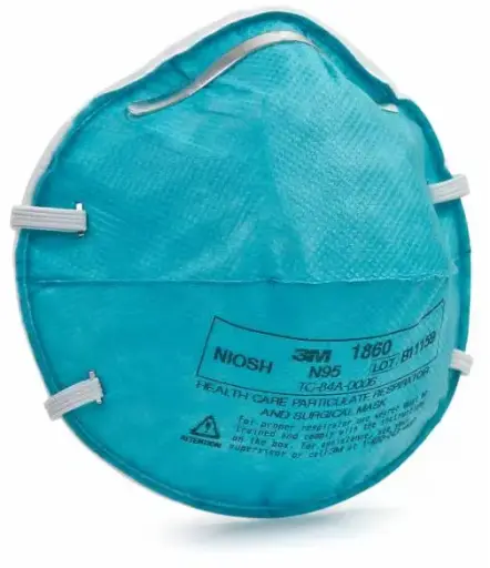 [HMSENA3MPRSM1860] 3M Particulate Respirator & Surgical Mask 1860