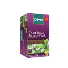 [HMPPDMGTJSP-30G] Dilmah Green Tea With Jasmine Petals (30G)