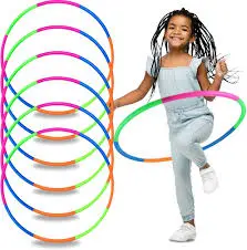  Plastic Hoops for Kids 