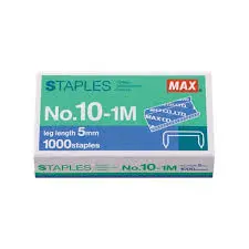 [HMDNPAMSNO.10-1M] Max Staples No.10-1M 5mm 