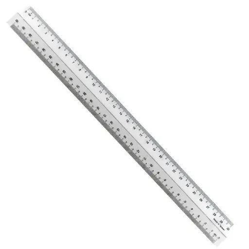 [HMWNCPR12ICH] Plastic Ruler 12 Inch