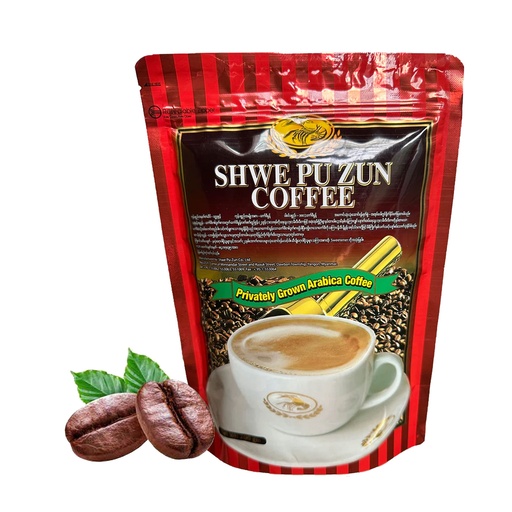 [HMPTCPSPZ200G] ShwePuzun Coffee Powder (Ground ) 200g
