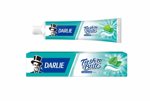 [HMPHYTPDLFNB160G] Darlie Fluoride Toothpaste Fresh 'N Brite ( 160g)