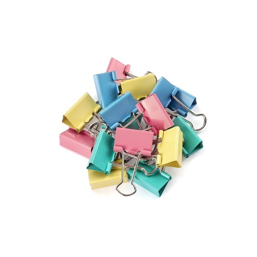 [HMDNPBCACCH25MM] Binder Clip ( Assorted Color ) China 25mm