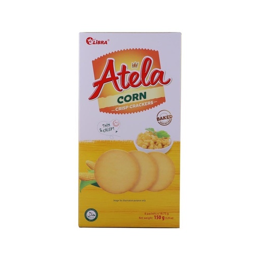 [HMPTCKATC150G] Atela Crispy Corn Cracker (150G)