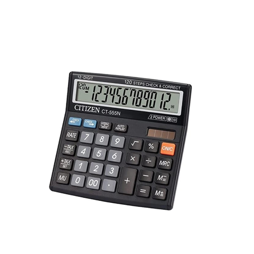 [HMOECCLCTZCT555N] Citizen Calculator CT-555N (12 Digits)